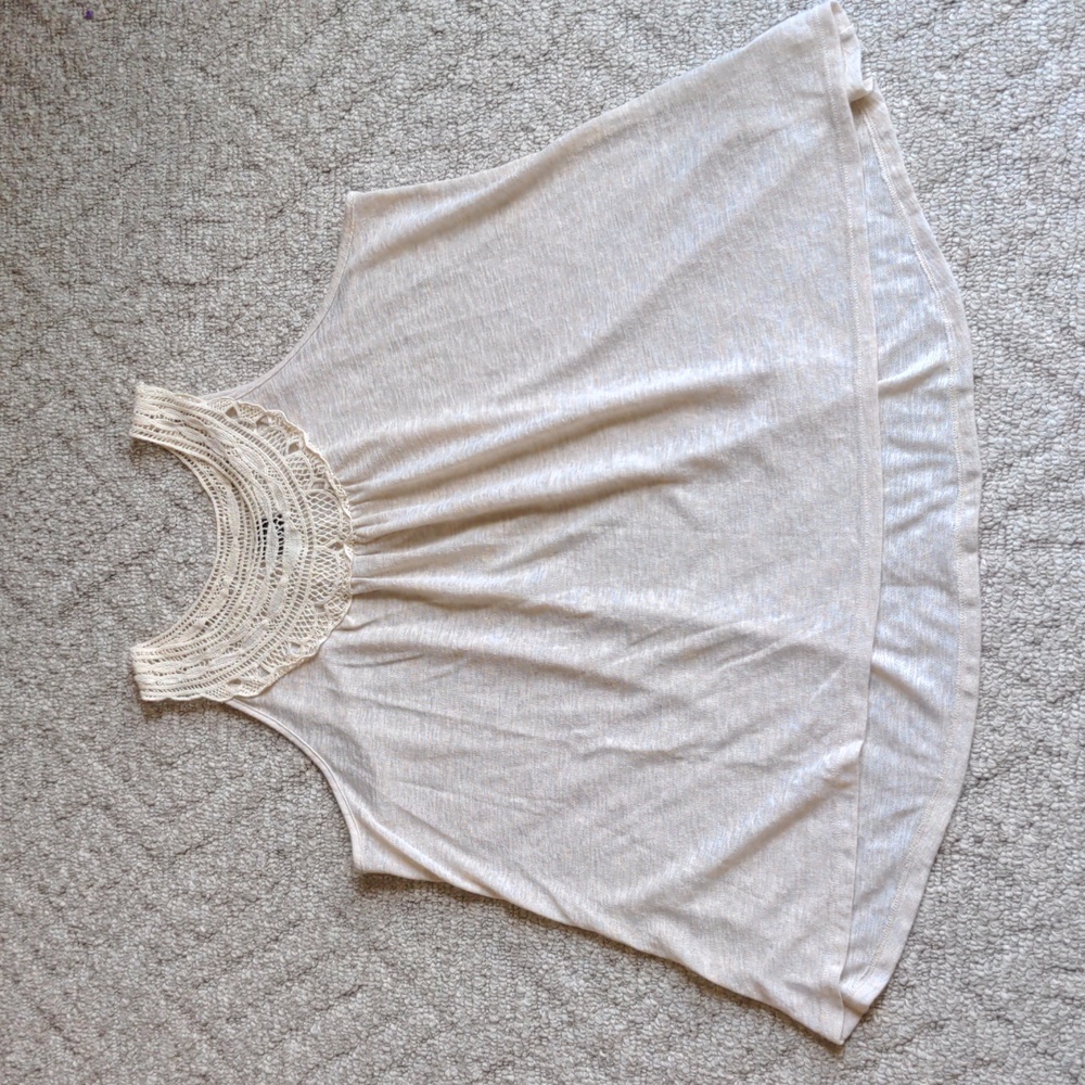 Cream Tank